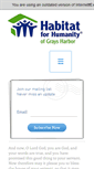 Mobile Screenshot of graysharborhabitat.com